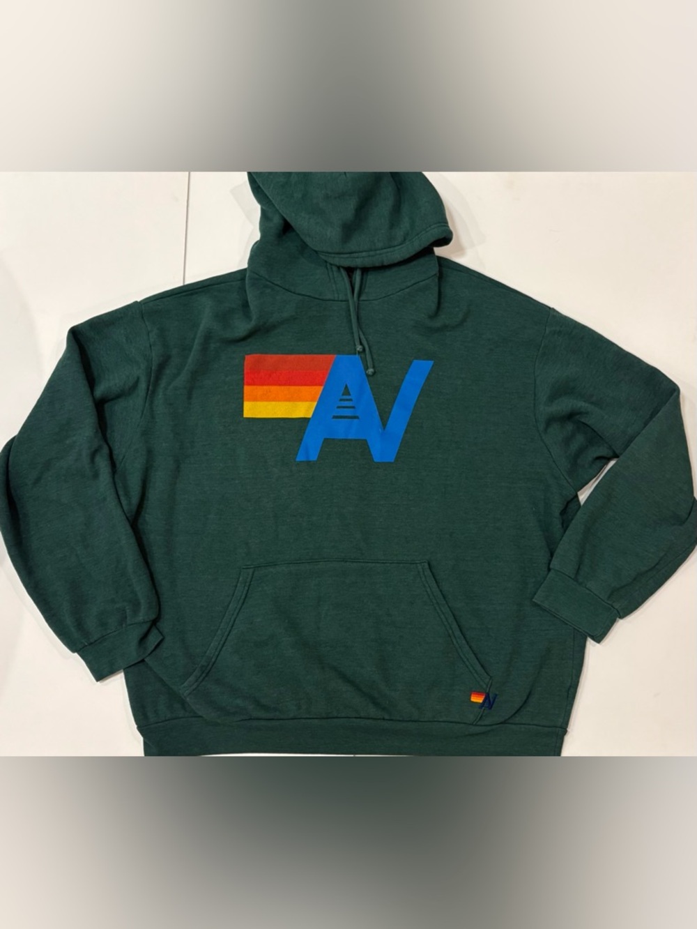 Aviator Nation Forest Green Hoodie XXL